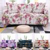 Flower Print Sofa Cover Stretch Removable Rustic All Inclusive Sofa Cover Washable Bedroom Living Room Home Decor Accessories