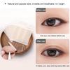 240 Stück Doppeltes Augenlidband Aufkleber Spitze Natur Klar Beige Streifen Selbstklebend Natürliches Augen-Make-up Make-up Mit Werkzeug