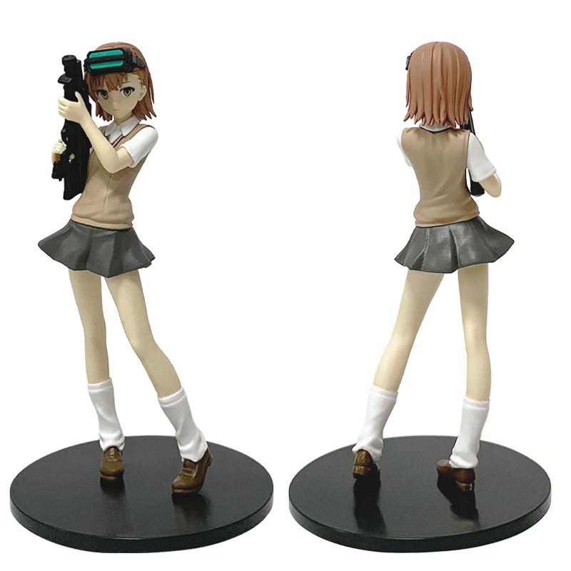 Toaru Kagaku No Railgun Misaka Mikoto Pvc Statue With Assembly For Fans And Collectors