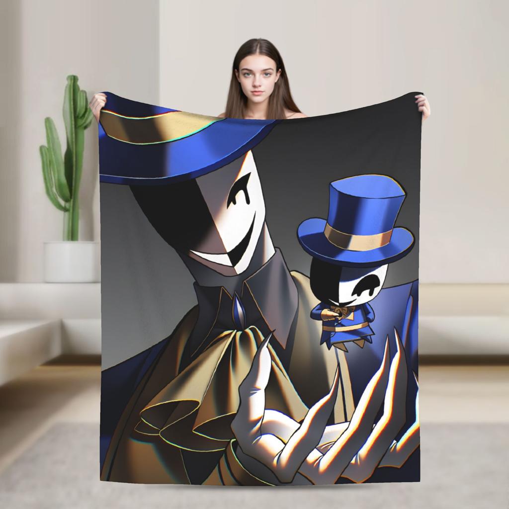 Der Freak Circus Flanelldecke Winter Super Weiche Kuscheldecke für Kinder Wohnzimmer Neuheit Bettüberwurf Sofabettbezug