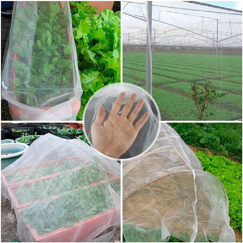 Garden Insect Protection Net Vegetables Plant Fruit Care Cover Garden Mesh Planting Protection Anti-Bird Protective Net 60 Mesh