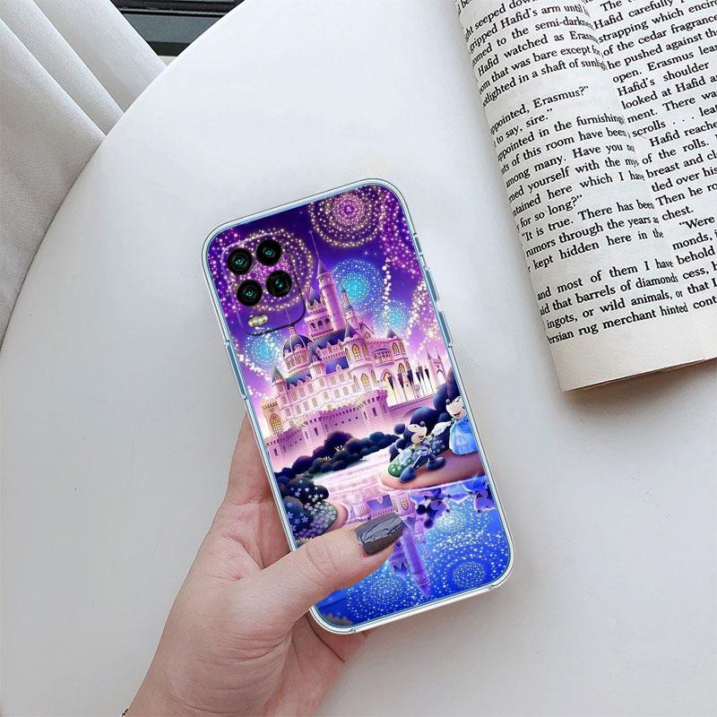 Disney Castle World Transparent Phone Case for Motorola Moto E22I E22S E22 E32 E40 E7 E7I G Plus Power Play Stylus G22 G14