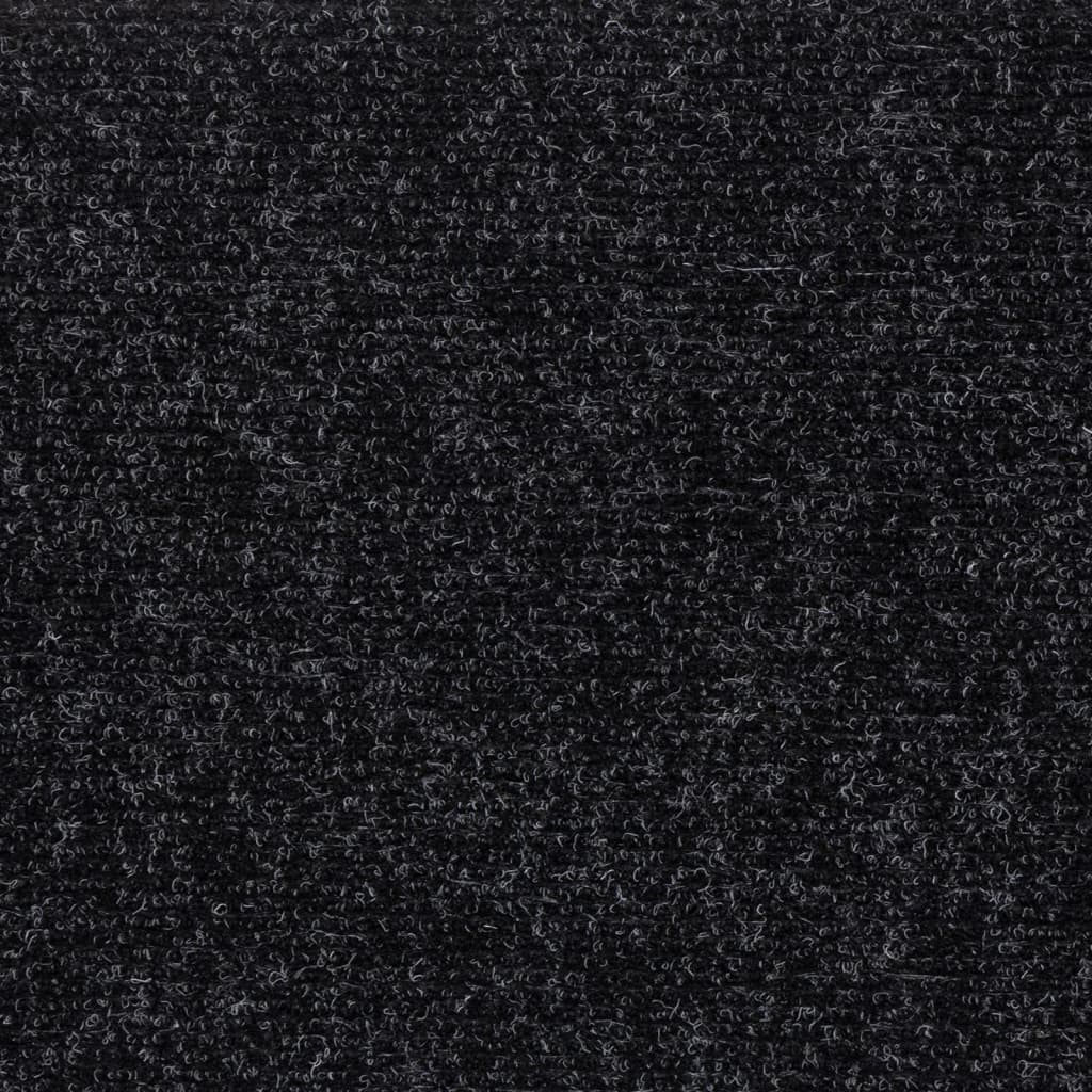 Vidaxl Samoprzylepne Nakładki Na Schody, 15 Szt., 60X25 Cm, Czarne