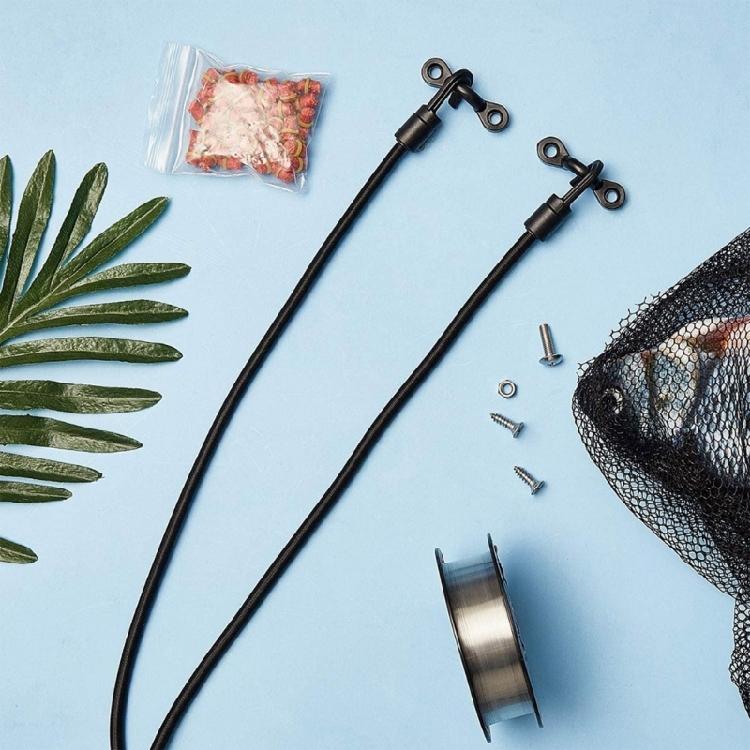 Heavy Type Rod Strap Holder Tie Down Deck Buckles Adjustable Safety Hook for Secure Attachments On Boats and Kayaks