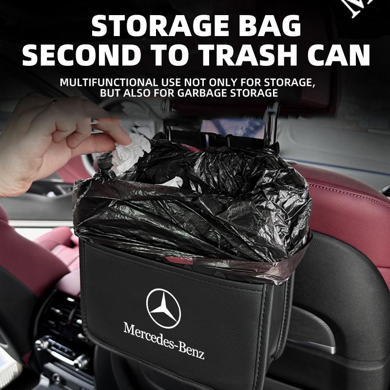 Car Back Seat Storage Bag Multifunctional Hanging Organizer Stowing Tidying Accessorie for Mercedes Benz AMG GLC CLA GLA GLB GLK