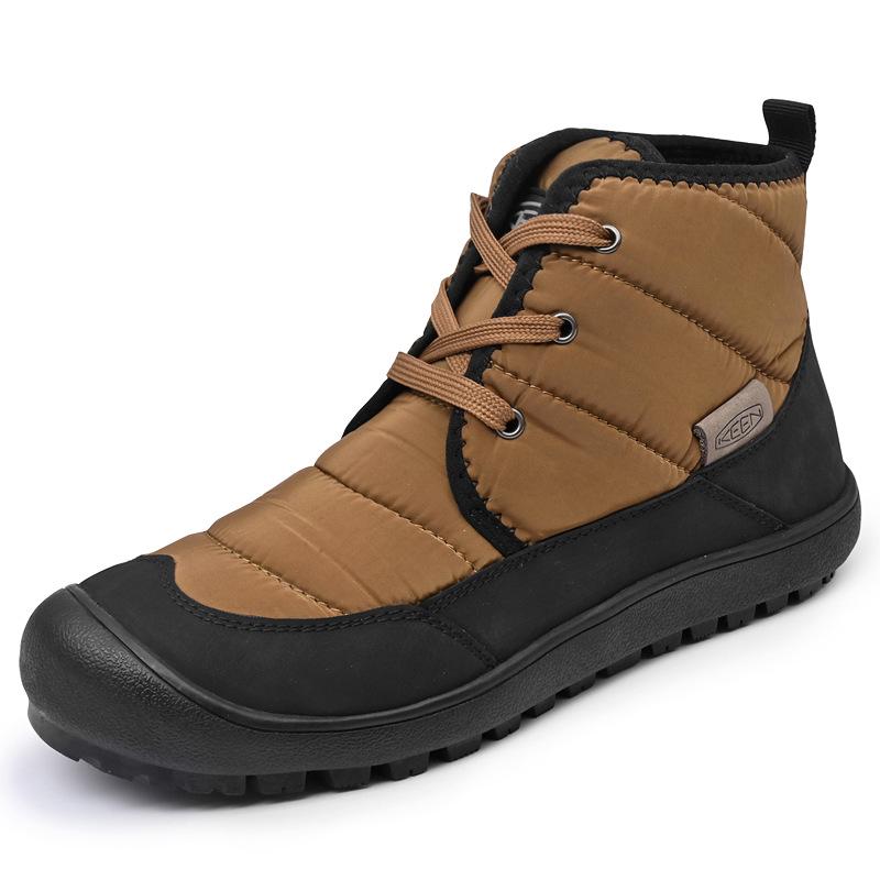 

2025 Fall/Winter High-Top Fleece-Lined Warm Cotton Snow Boots for Men & Women, Plus Size Available 43