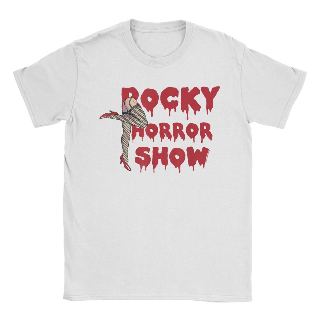 Herren The Horror Show Beine Mit Logo Block T-Shirts 100% Baumwolle Merch Hipster Kurzarm O-Ausschnitt T-Shirts Sommer T-Shirts