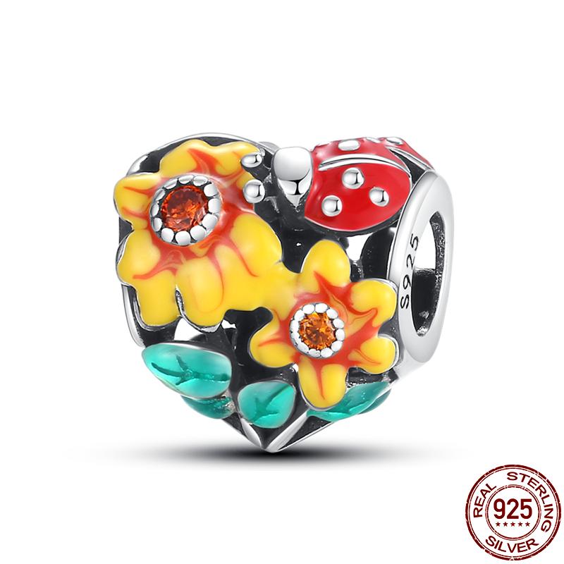 Halloween Copper Original Animals Kitty&Shoes Heart Charm Fit 3Mm Bracelet Necklace Bead For Jewelry Making