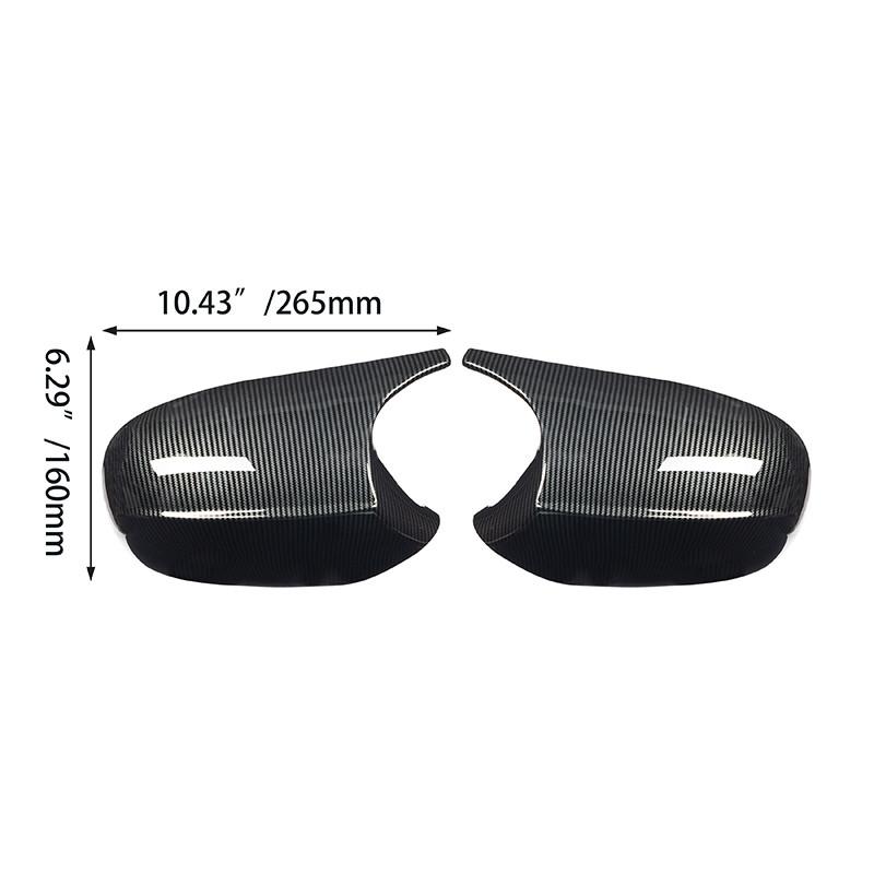 Car Rearview Mirror Cover Rear View Cap Door Side Mirror Shells For BMW E90 E91 E92 E93 LCI Facelifted Model