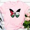 Vintage Schmetterling Grafik T-Shirt Aktivist Shirt Dies ist kein Wassermelonen Merch Frauen Kurzarm Top Menschenrechte T-Shirt