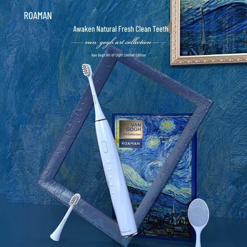 

Звуковая электрическая зубная щетка Roman D30/E20