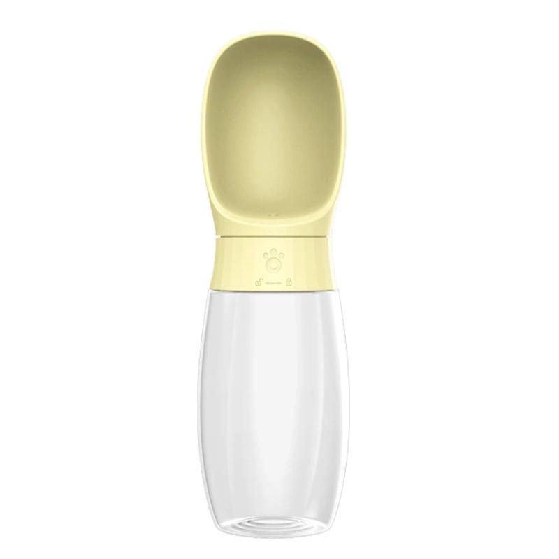 Portable Dog Water Bottle Leak Proof Non-Spill 100ml Pet Drinking Cup for Small Medium Dogs Outdoor Hiking Travel