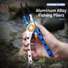 Aluminum Alloy Multitool Fishing Pliers Hook Remover Line Cutting and Split Ring Fishing Gear Fishing Tools Sets