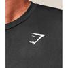 Gymshark Arrival Oversized Long Sleeve T shirT Black A3b4v Bb2j