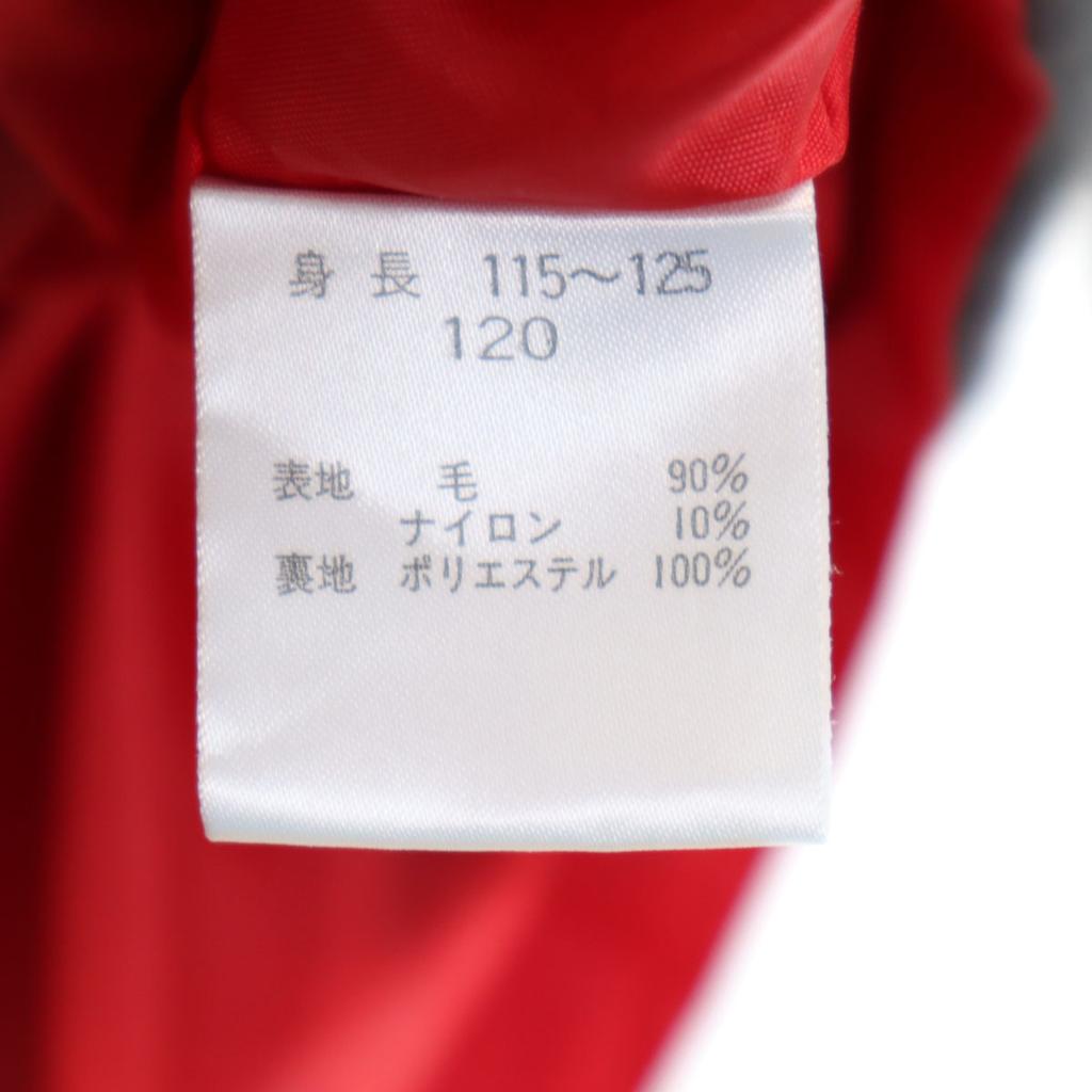 Paul Smith wool blend coat 120 gray for children Kid's Used