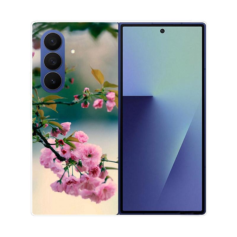 For Samsung Galaxy Z Fold 7 5G Phone Case Cover Transparent Back Protective Shell Coque For Samsung Z Fold7 Clear Hard PC Fundas