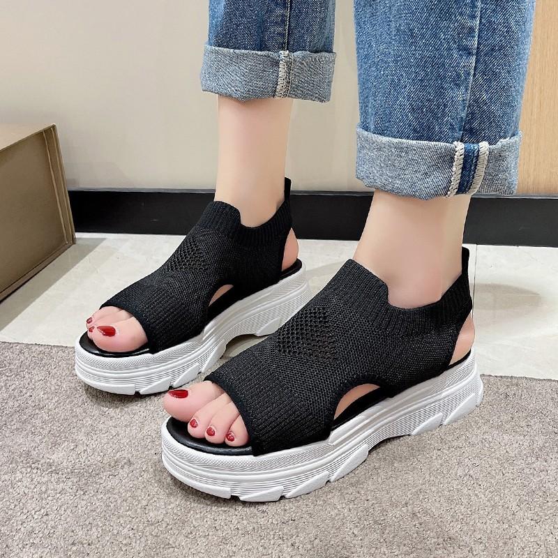 High Heel Casual Wedge Evening Sandals