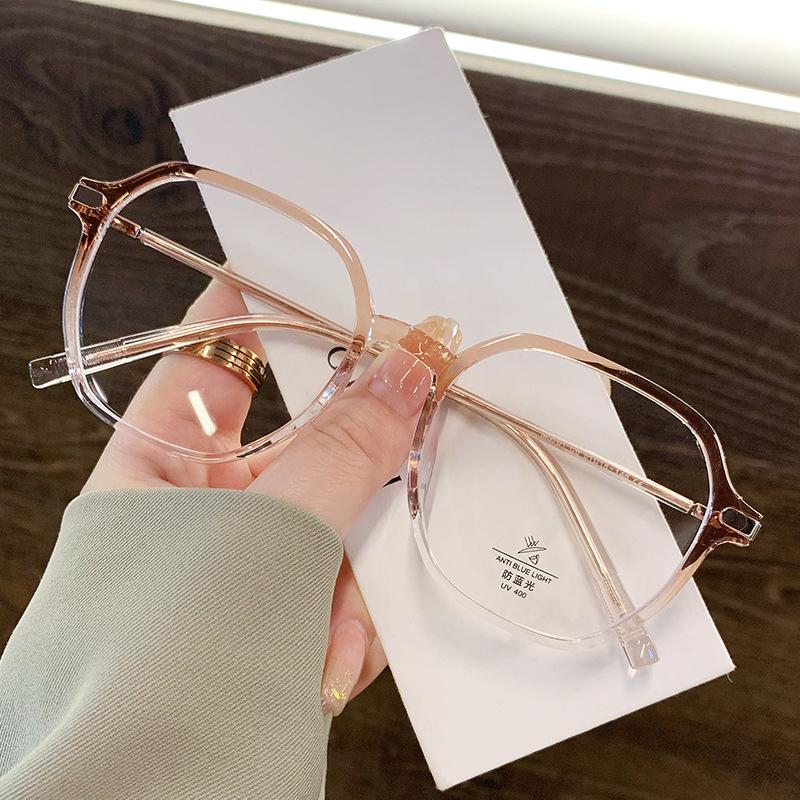 Side Glitter Tr90 Glasses Frame Anti-Blue Light Frame Plain Eyes M3701