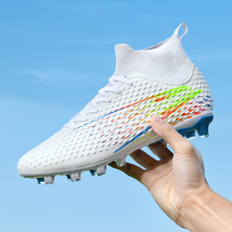 Unisex Fußballschuhe Outdoor/Indoor Jungen Mädchen Fußballschuh Professionelle Futsal Fußballtraining Turnschuhe