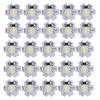 25pcs Replace 3W LED Lamp Beads 5V Aluminum High Power LED Light Source Chip Floodlight Bulb