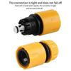 Garden Hose Quick Connector 1/2 3/4 3/8 1 Inch Pipe Tap Coupler Stop Water Connector 18/16mm Repair Joint Irrigation Pipe System