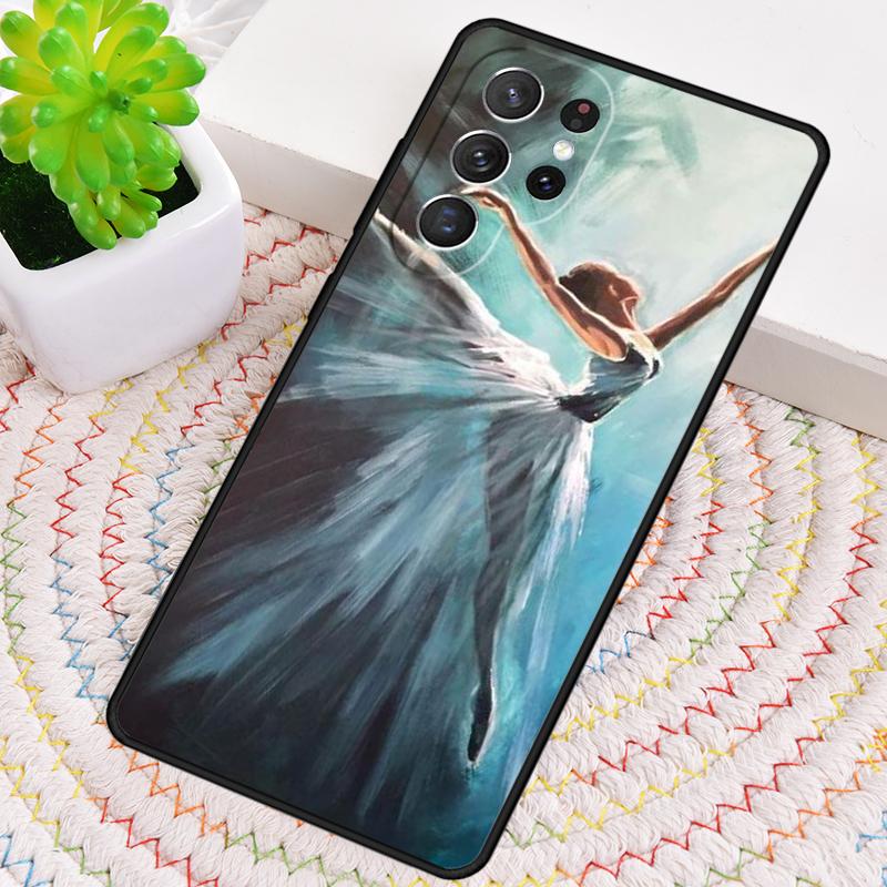 Ballet Ballerina Dancer print Phone Case for Samsung Galaxy note 10 pro S26 Ultra S23 S24 FE S25 S21 S22 PLUS shockproof Cove