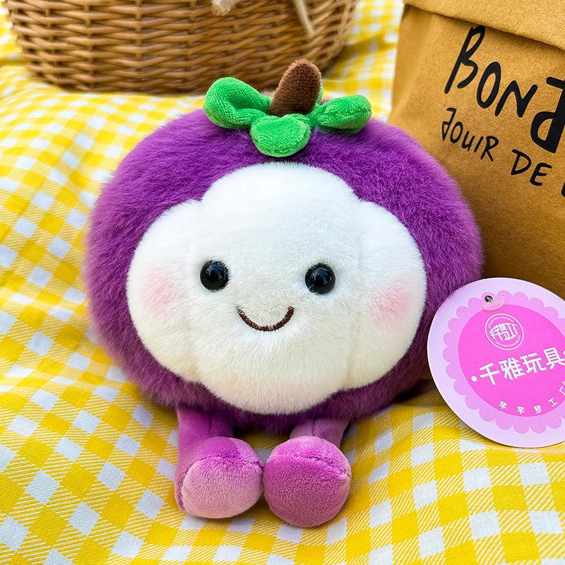 Cute Fruit Bean Bag Plush Toy Simulation Durian Dragon Fruit Rag Doll Small Doll Rag Doll