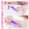 Nail LED UV Lamp For Drying Gel Nails Polish Clip-On Flexible Desk Mini Portable USB Nail Lamp UV Light Dryer For Manicure Salon
