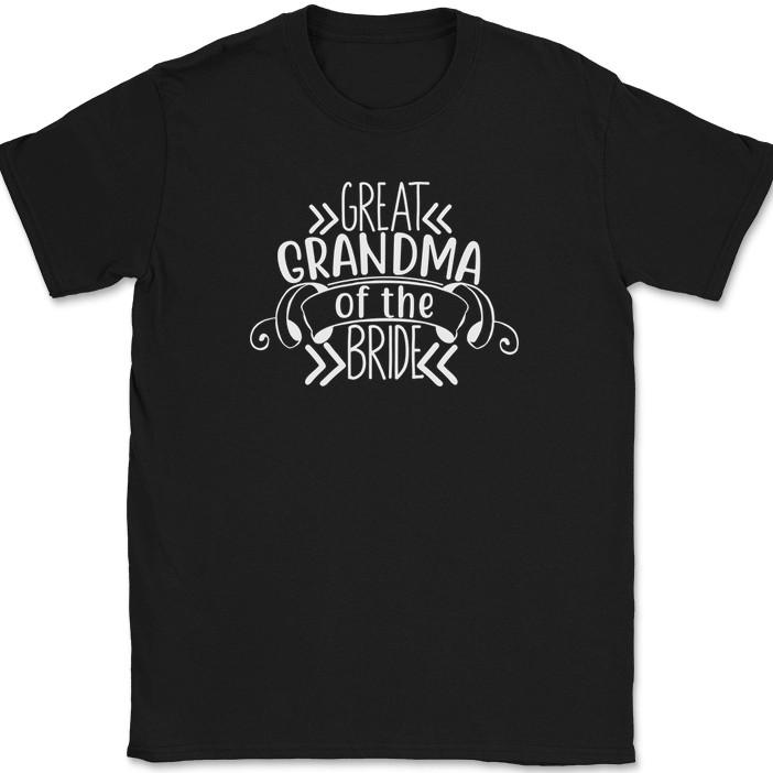 Great Grandma of the Bride T-Shirt Wedding Party Groom Event Group Tee