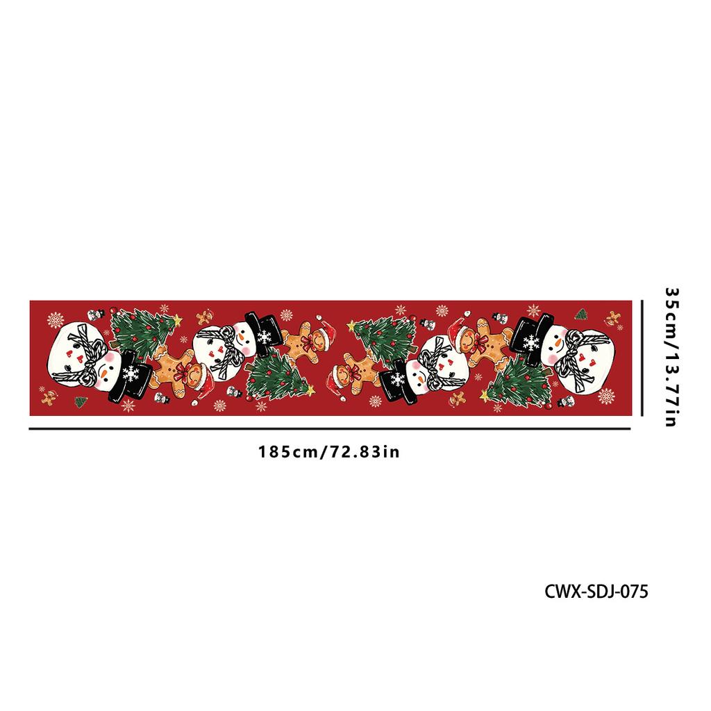 Christmas Tablecloth, Tablecloth, Holiday Party, Dining Table, Restaurant, Living Room Decoration, Banner