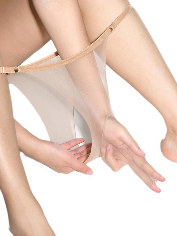 Exotic Summer Fashion Men's  new Solid Color Simple Perspective High Elasticity Silk Smooth Ultra Thin Breathable thong DB40