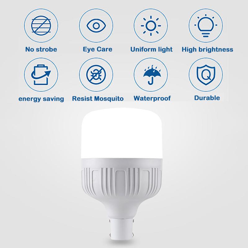 Outdoor Camping Light 3 Lighting Modes USB Rechargeable LED Portable Lamp Flashlight For Outdoor Tent Lamp Emergency Lantern