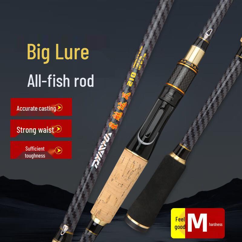 IOSN Carbon M-Action Lure Fishing Rod Kit