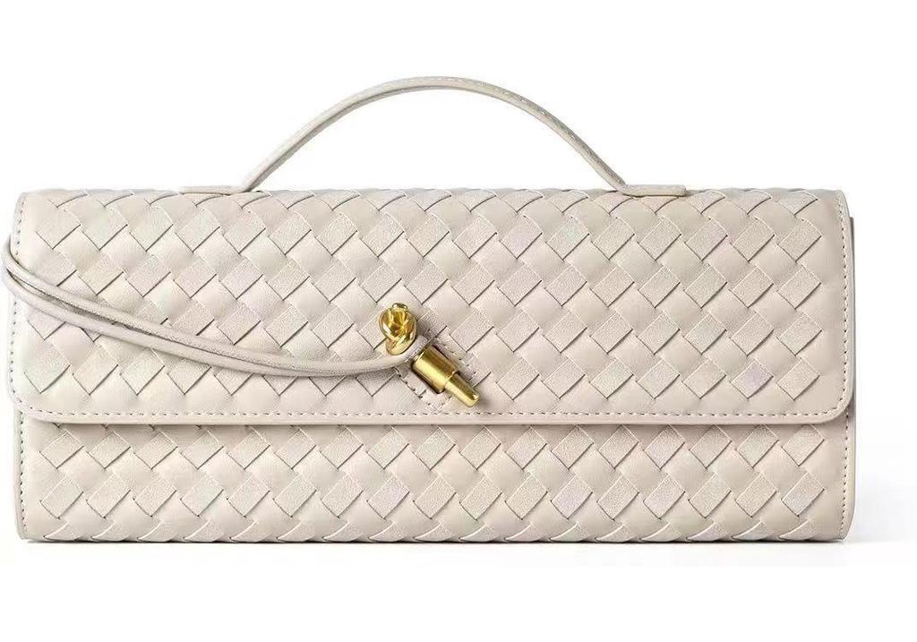Sac bandoulière fourre-tout baguette tissé polyvalent haut de gamme