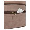 Adidas Originals Classic Plaid Multi-Pocket Practical Recycled Polyester Tote Bag Women bags Black Grassland-Brown IA6118