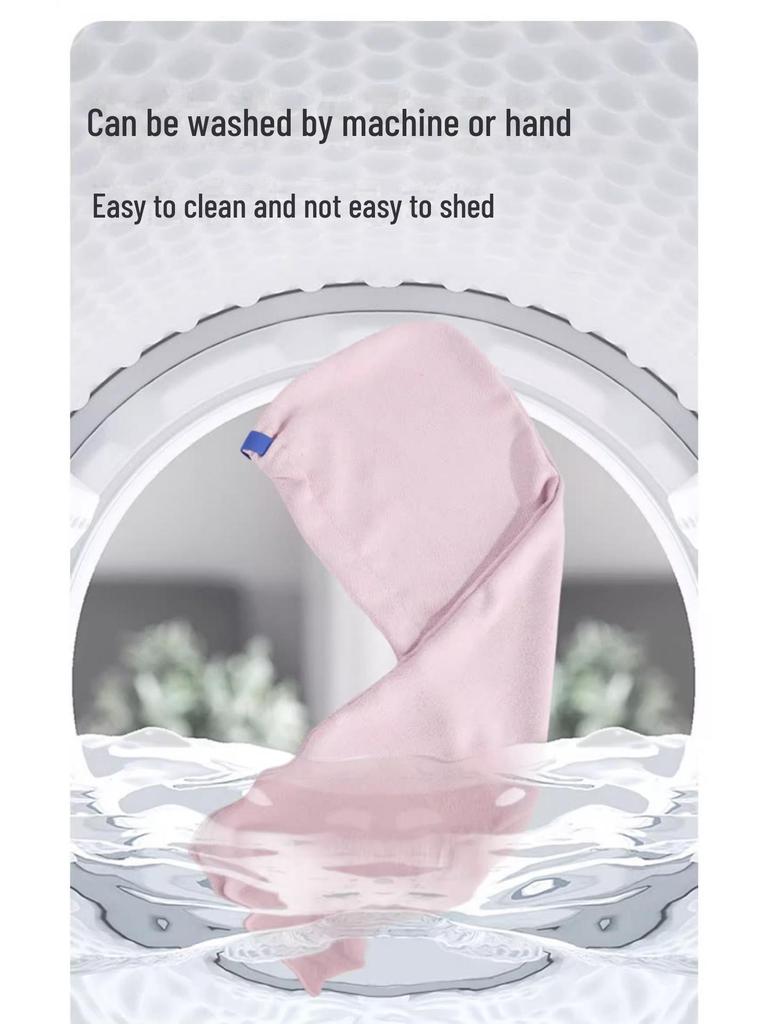 Super Absorbent Quick-Dry Antibacterial Hair Cap for Women – Ideal for Washing, Shampooing, and Wiping Hair