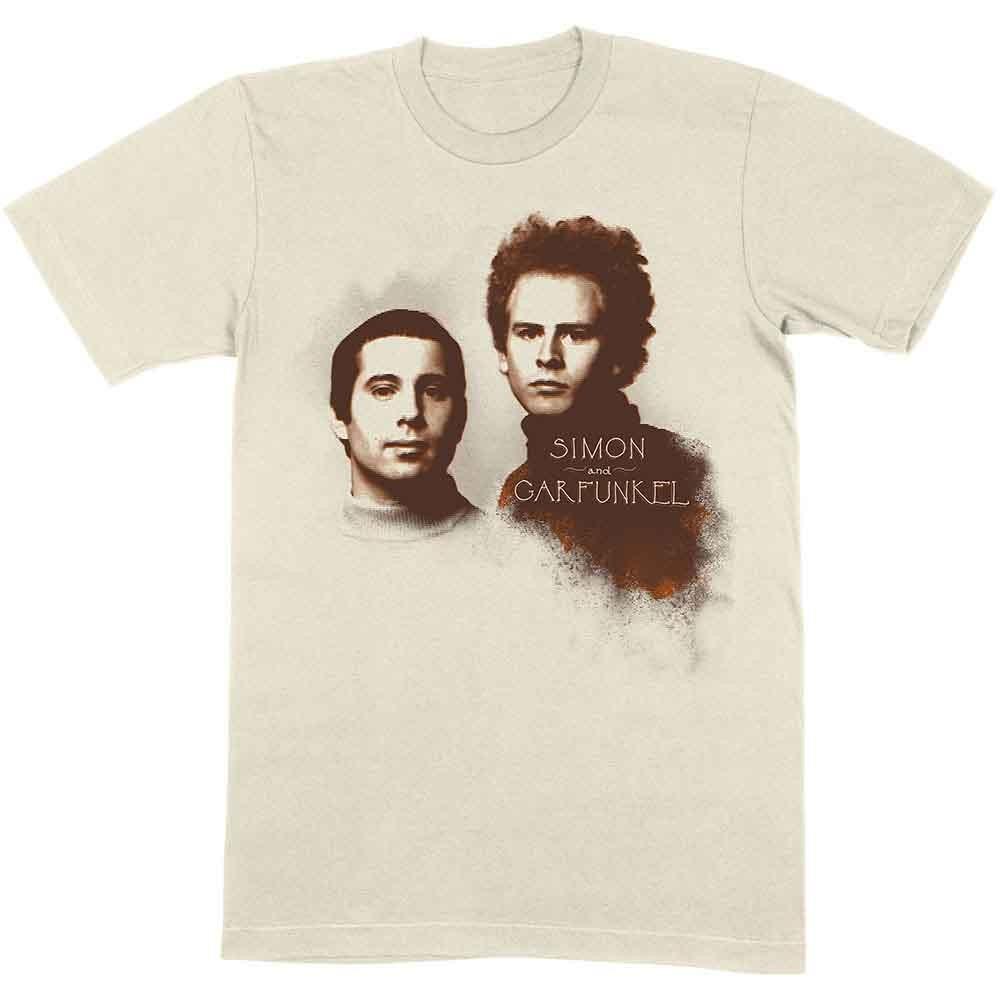 Simon & Garfunkel Faces T-Shirt Neutral New XXL