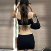 Elegant Bodycon Sexy Women's Dress for Women 2022  Hollow Out Party Club Mini Dresses Woman Robe Femme Ladies Vestidos Mujer