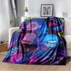 Game Jinx Arcane League of Legends Blanket Picnic Blanket Warm Comfortable Home Travel Birthday Custom blankets