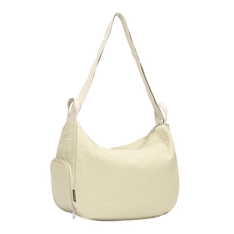 New Crossbody Bags Large Capacity Korean Simplified Shoulder Bag Lightweight Solid Color Dumpling Bag Travel