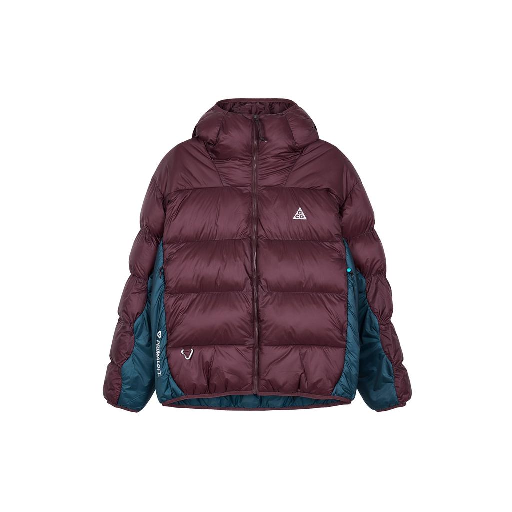 

Куртка з капюшоном вільного крою з довгим рукавом Nike DH3071-681 Унісекс XL червоний/коричневий