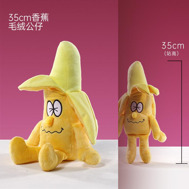 12,6 Inch Kawaii Knuffelplanten Meneer. Fruit Groente Pluche Speelgoed Schattige Broccolie Banaan Aubergine Gevulde Poppen Speelgoed Voor Kinderen Cadeau