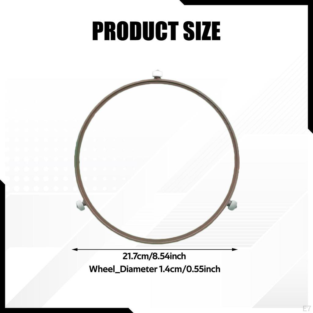 Szklany talerz obrotowy do mikrofalówki, taca, wspornik, uchwyt, akcesorium o wysokiej niezawodności, łatwe w instalacji