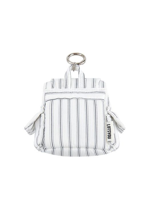 LOTS YOU lotsyou_Nostalgia Backpack Keyring Stripe