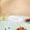 Clear Meat Box for Fridge Portable Food Storage Solution Pantry