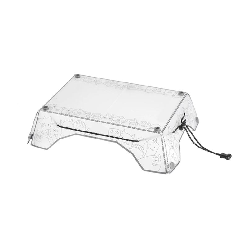 Compacts Foldable Camping Tray Table Small Backpacking Table Portable Picnics Tray for Outdoor Cooking Hiking Backpacking