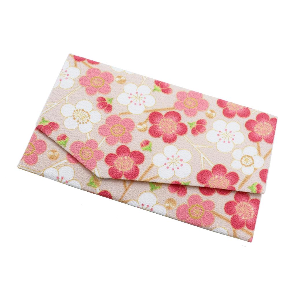 Fukusa Wrapping Available In 4 for Men and and Other Ceremonial Made In Japan Plum Blossom (Chirimen) Cloth, Styles, Women, Weddings, Funerals,