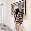 Winter New Chinchilla Short Coat Fashionable Lady Temperament Imitation Rex Rabbit Fur Coat Lapel Fur Woman