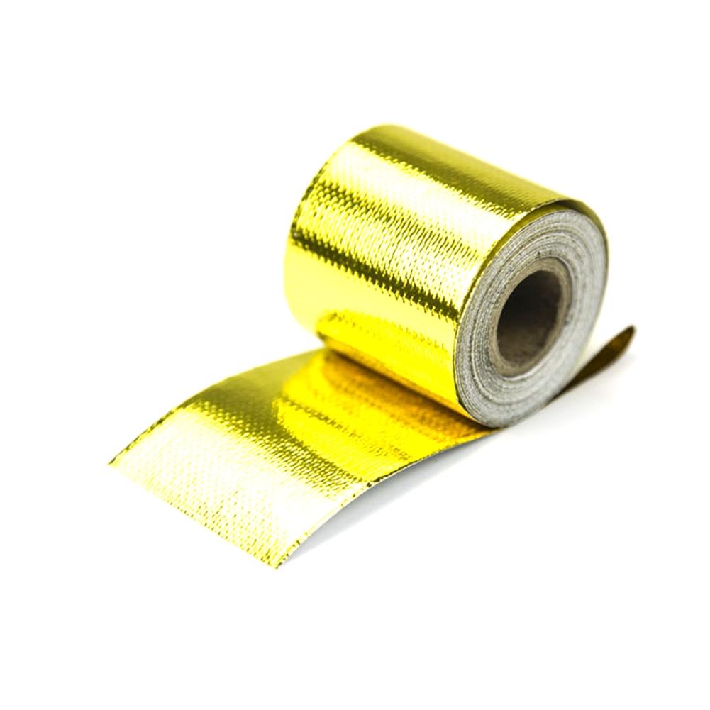 5M Samochodowa Motocyklowa Osłona Ciepła Samoprzylepna Taśma Izolacyjna Samochodowa Rura Wydechowa Taśma Owijająca Rury Wodne