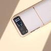 For Motorola Razr 40 5G PU Leather+PC Glitter Phone Case Nano Electroplating Scratch Proof Cover